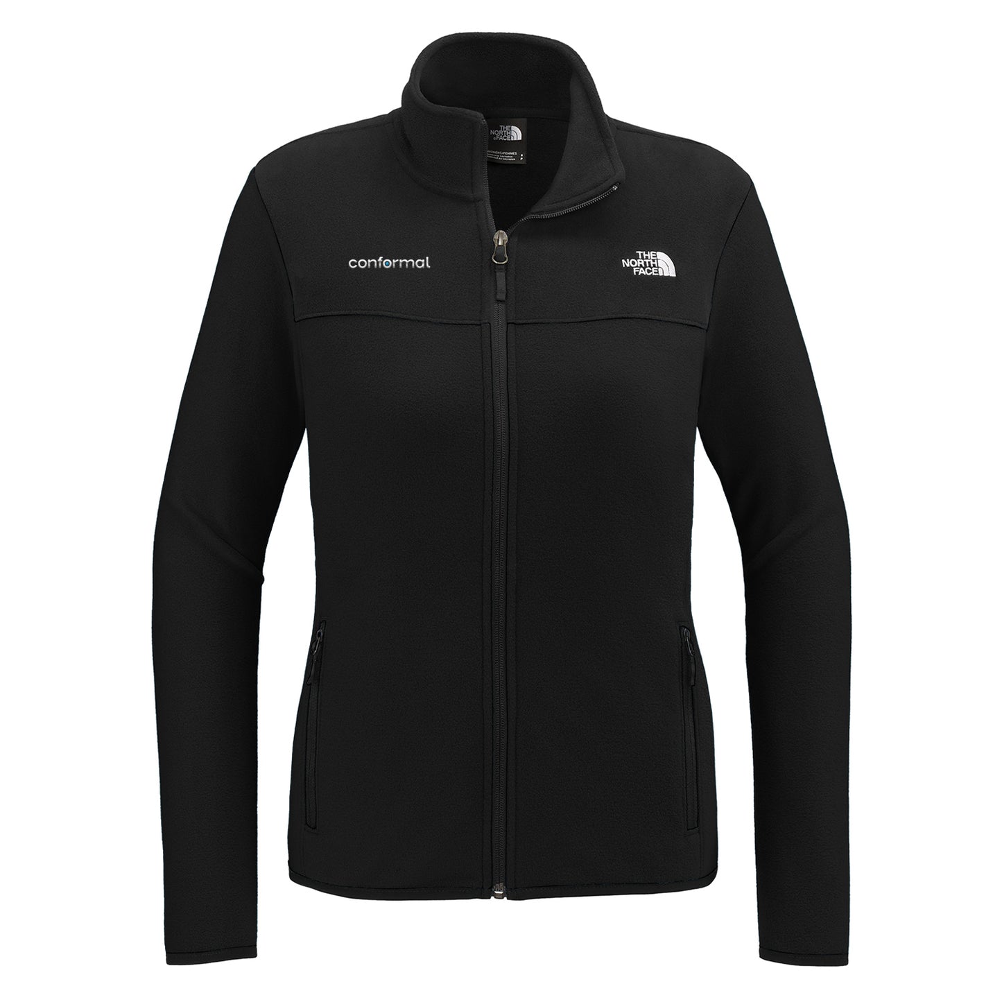 The North Face® Glacier Full-Zip Fleece Jacket - Black - Women's